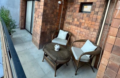 Rental of a modern 3-room apartment, 70 m², Palermo Nuevo district, Buenos Aires, Argentina